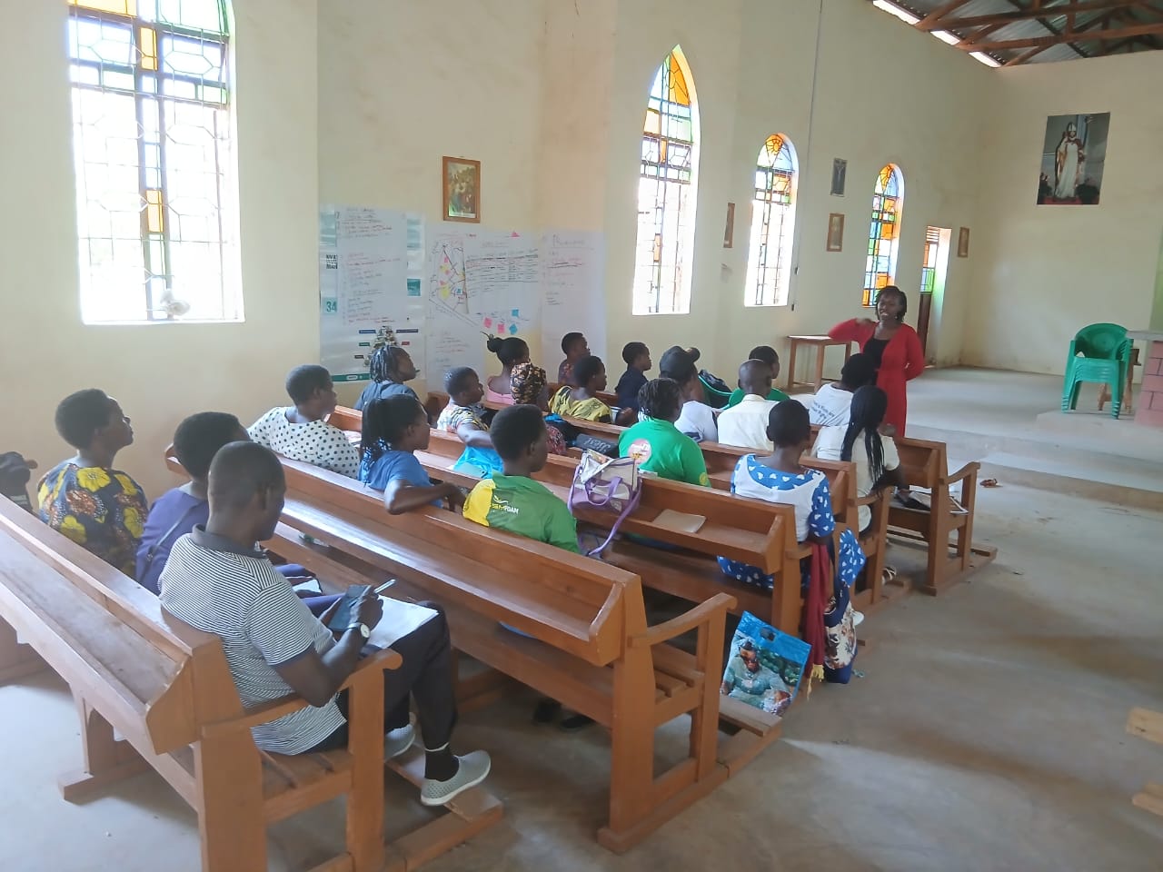 Knowledge sharing session discussions, Nyatike sub-county — Kaler Ward. Credit: Lwala Community Alliance